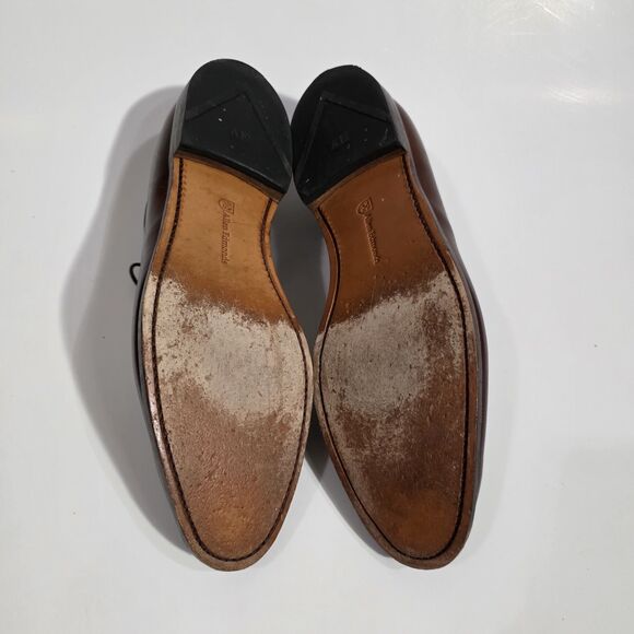 Allen Edmonds Mens Delray Derby Split toe Brown Dressed Shoes Sz 11.5 D main image 13